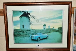 ROLLS ROYCE, five imited edition lithographic prints from The Silver Collection, dated 1987, from an