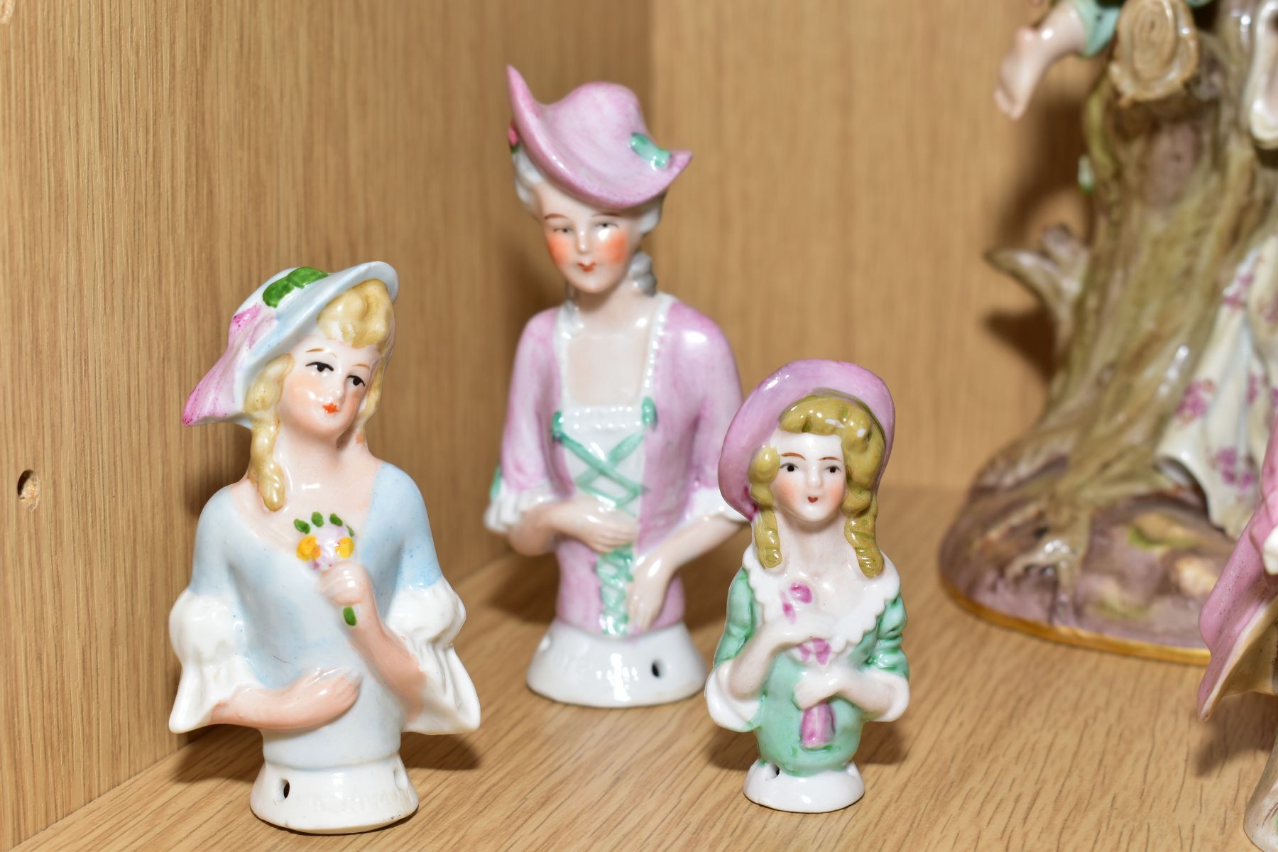 A GROUP OF 19TH AND 20TH CENTURY CONTINENTAL PORCELAIN FIGURINES, (s.d.), including a Berlin KPM - Image 5 of 24