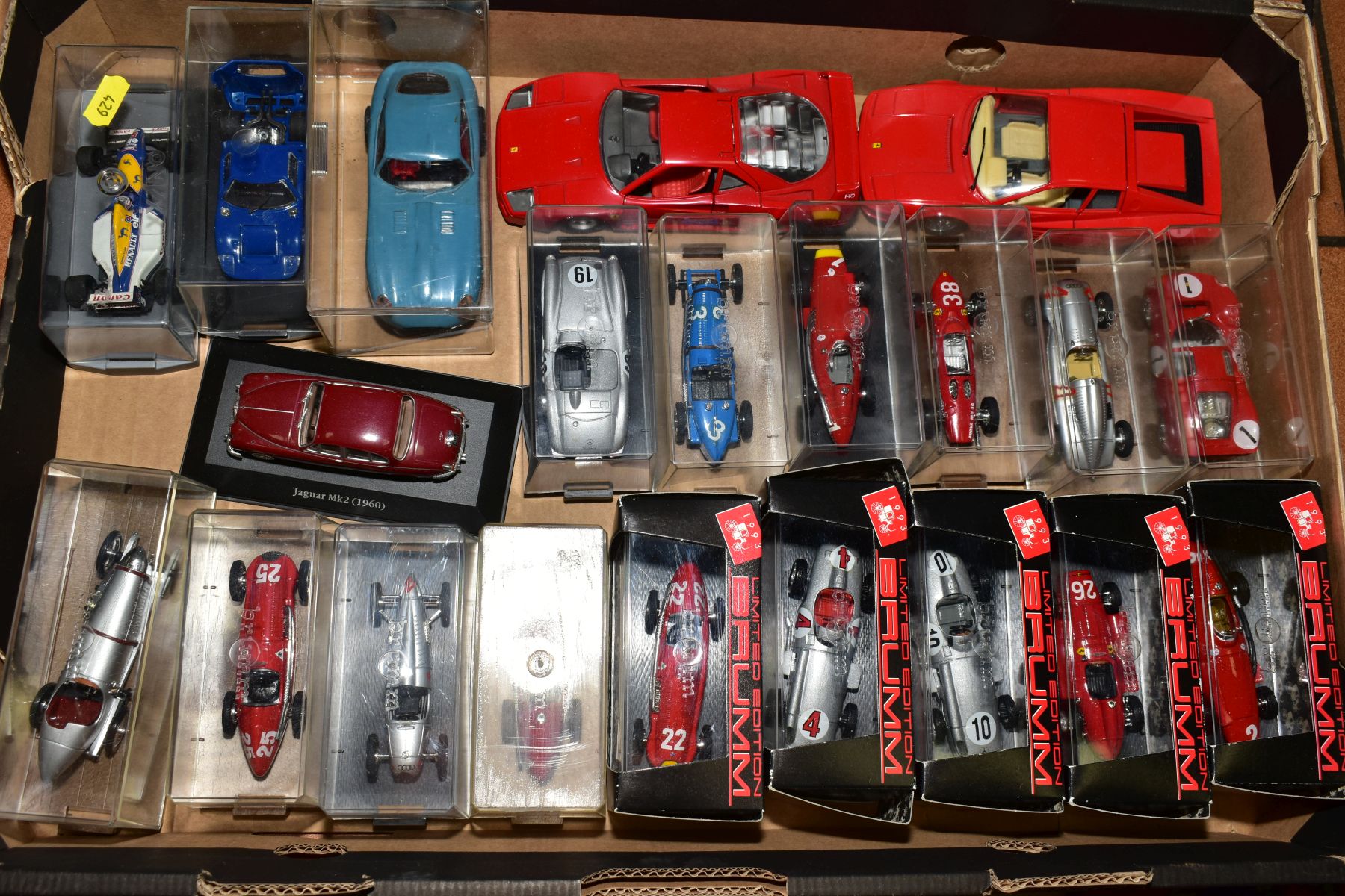 A QUANTITY OF BOXED AND UNBOXED MODERN DIECAST VEHICLES, to include a collection of boxed Brumm 1/43 - Image 8 of 8