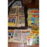 A COLLECTION OF THE BEANO COMICS, all date from 1980's and 1990's, condition ranges from good to
