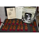 A LARGE MASCOTT DIRECT RESIN LORD OF THE RINGS CHESS SET, designed by Dennis Fairweather, appears