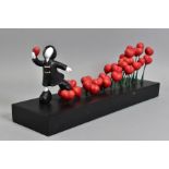 MACKENZIE THORPE (BRITISH 1956) 'THE SEEDS OF LOVE' a limited edition cold cast porcelain