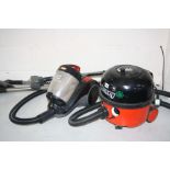 A HENRY HOOVER, together with a Vax 2000w vacuum cleaner with spare attachment (both PAT pass and