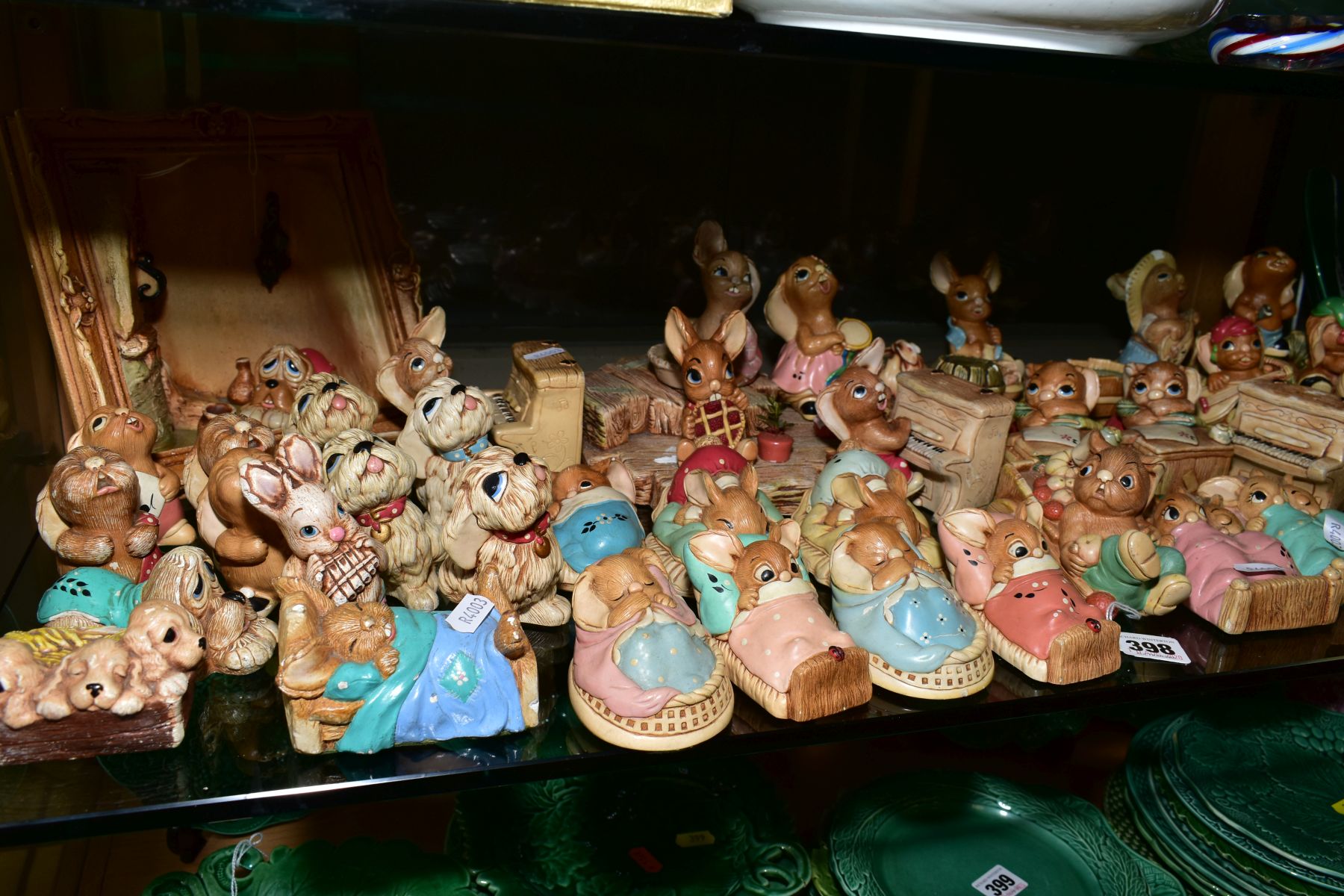 A COLLECTION OF PENDELFIN FIGURES, including 'Boswell', 'The Thumper', a raft, a pendelfin house - Image 11 of 16