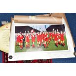 LIVERPOOL FOOTBALL CLUB LIMITED EDITION PRINT 'We are the Champions' 85/850, signed by the 1979/80