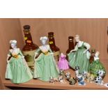 FIGURINES AND ORNAMENTS ETC, to include Royal Doulton 'Fair Lady' 2193, two Franklin porcelain '