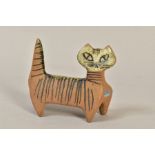 A LISA LARSON DESIGN 'LILLA CAT', Lisa Larson is a Swedish ceramicist from Gustavsberg, labels for