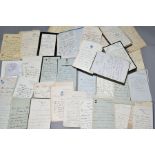 AN INTERESTING ARCHIVE OF ONE HUNDRED AND TWENTY LETTERS TO GENERAL SIR MARTIN DILLON, CGB/DSI, (b.