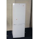 AN ESSENTIAL NARROW FRIDGE FREEZER, 50cm wide x 143cm high (PAT pass and working to 1-5 degrees)