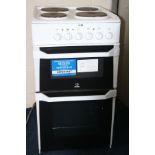 AN INDESIT ELECTRIC HOB/OVEN (not tested-no plug)