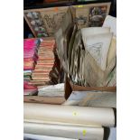 A QUANTITY OF ORDNANCE SURVEY AND OTHER MAPS, from various series and dates, condition ranges from