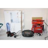 A VILEDA A3 AUTOMATIC VACUUM CLEANER, a Bosch AHS52ACCU cordless hedge trimmer AL 1404 charger