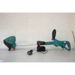 A BOSCH ACCUTRIM 18V CORDLESS STRIMMER with charger and one battery (PAT pass and working)