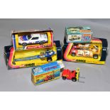 A QUANTITY OF BOXED DIECAST VEHICLES, Dinky Toys Truimph TR7 Rally, No 207, Corgi Toys Adams Drag-