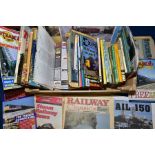 A QUANTITY OF ASSORTED RAILWAY RELATED BOOKS AND MAGAZINES etc, mainly Big 4 Steam era related