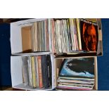 FOUR BOXES CONTAINING TWO HUNDRED LPS AND BOX SETS of mostly Classical, Operatic, Blues and Jazz