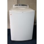 AN LG THREE STEP TURBODRUM 10KG WFT1081TP TOP LOADING WASHING MACHINE (PAT pass), together with a