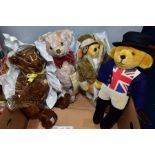 A DEANS RAG BOOK PRINCE OF WALES FEATHERS LIMITED EDITION TEDDY BEAR, complete with certificate,