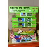 SIX BOXED SUBBUTEO AND TWO OTHER BOXED GAMES, including Continental Club Edition, complete USA 94,
