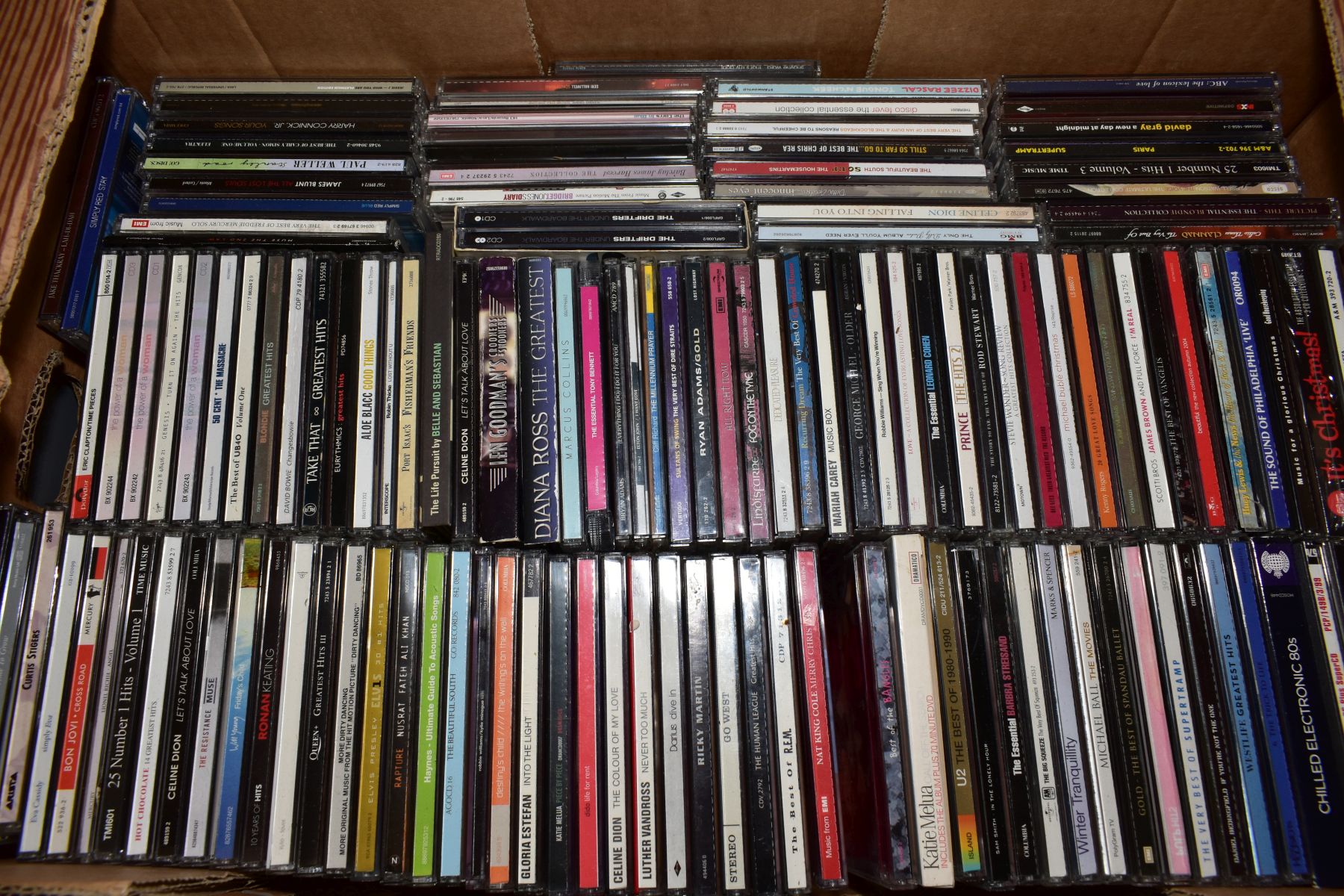 SIX BOXES OF CDs AND DVDs, together with a Panasonic CD/Radio/Ipod player, a stereo in the form of a - Image 4 of 6