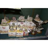 THIRTEEN BOXED LILLIPUT LANE SCULPTURES, all with deeds except where mentioned, two from The North