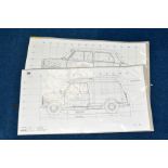 ASSEMBLY DRAWINGS, by The Austin Motor Co and The British Motor Corporation, two signed (unknown)