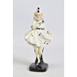 A ROYAL DOULTON FIGURE 'PIERIETTE' HN644, painted, printed and impressed marks, approximate height