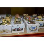 FOURTEEN BOXED LILLIPUT LANE COLLECTORS CLUB SPECIAL EDITIONS SCULPTURES, all with deeds, 'Honey Pot