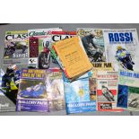 MOTORCYCLE PROGRAMMES, a small collection of programmes, some signed, from the TT, Mallory Park,