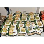 THIRTY ONE BOXED LILLIPUT LANE SCULPTURES FROM BRITISH COLLECTION, all with deeds, 'God's Providence