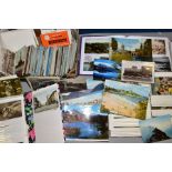 POSTCARDS, a large collection of approximately five hundred and fifty - six hundred postcards in