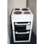 A FLAVEL MILANO E50 ELECTRIC COOKER, with oven, grill and a four ring hob (not tested)