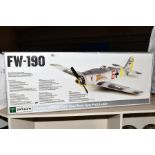 A PARKZONE FW-190 BOXED FOCKE WUF BOXED AEROPLANE