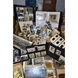 A VERY LARGE COLLECTION OF PHOTOGRAPHS, PHOTOGRAPHIC NEGATIVES AND SLIDES, from the Edwardian era to