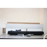 A Q ACOUSTICS Q-AVLCR65 SOUNDBAR, to fit 25'' to 65'' width Tv's (brand new and unused so no PAT