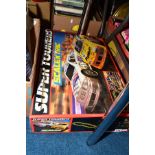 A BOXED SCALEXTRIC SUPER TOURERS RACING SET, No.C1000, appears complete with both cars, track,