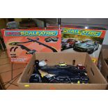 TWO BOXED MICRO SCALEXTRIC 'MAXIMUM MAYHEM' RACING SETS, No.G1037, contents not checked but both