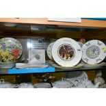 A COLLECTION OF BOXED SPODE CHRISTMAS PLATES, 1970-1979 AND OTHER BOXED PLATES, including Royal