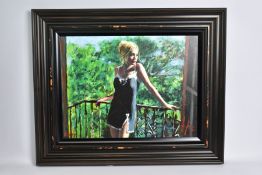 FABIAN PEREZ (ARGENTINA 1967) 'SALLY IN THE SUN', a limited edition print of a female figure on a