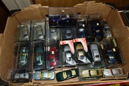 A COLLECTION OF BOXED AND UNBOXED ASTON MARTIN SPORTS CAR MODELS, assorted models, majority around