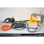 A BLACK AND DECKER GT 260 ELECTRIC HEDGE TRIMMER and a Wagner wallpaper steamer (both PAT pass and
