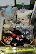 A COLLECTION OF HASBRO/TIGER ELECTRONICS FURBY AND FURBY BUDDIES SOFT TOYS, assorted colours and