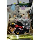 A COLLECTION OF HASBRO/TIGER ELECTRONICS FURBY AND FURBY BUDDIES SOFT TOYS, assorted colours and