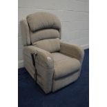 A SEMINAR MODEL HY2206/50 RISE AND RECLINE ARMCHAIR (PAT pass and working)