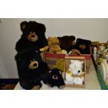 A COLLECTION OF MODERN SOFT TOYS, to include four assorted 'Freebears from Craigmillar'