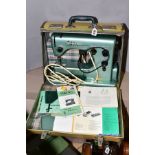 AN EARLY 1950'S VIKING HUSQVARNA AUTOMATIC SWING NEEDLE FREE ARM SEWING MACHINE,