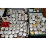THREE BOXES OF ROYAL COMMEMORATIVE CERAMICS ETC, to include Charles and Diana Wedding, George V