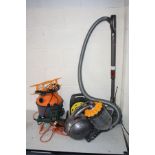 A DYSON DC39 BALL CYLINDER VACUUM CLEANER together with a coopers wet and dry vacuum cleaner (no
