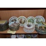 VARIOUS COLLECTORS PLATES, to include twelve Border Fine Arts Bone China 'The Festival of Flower