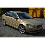 A VOLVO S40 4 DOOR SALOON 2 LITRE SE LUX P/SHIFT CAR, diesel, automatic gearbox, reg ND09 NWC, low
